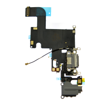 Шлейф iPhone 6 з роз'ємом зарядки gray PLS-00-00010793