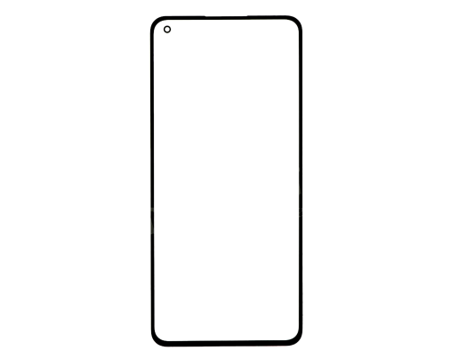 Скло дисплея Xiaomi Mi 11 Lite з OCA плівкою black (SJ) PLS-00-00072301