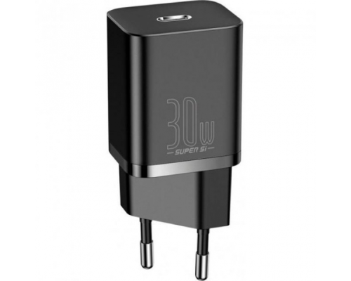 Зарядний пристрій Baseus Super Si 30W 3A 1USB-C black PLS-00-00087932