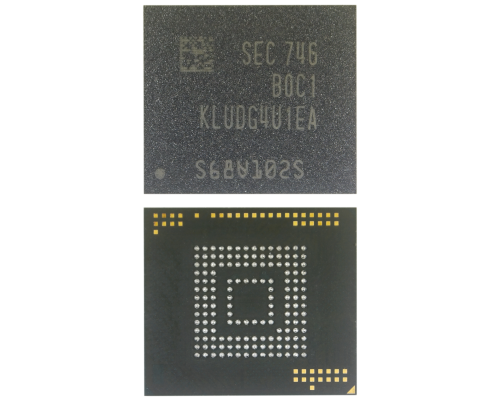 Мікросхема пам'яті Samsung KLUDG4U1EA-B0C1, 128Gb, BGA153 (Original Used) PLS-00-00053264