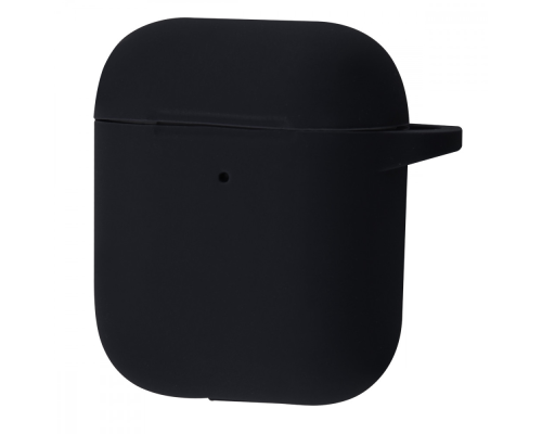 Чохол Silicone Case New for AirPods 1 (2) black PLS-00-00076033