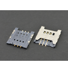 Роз'єм Sim карти Samsung C3322 PLS-00-00007986