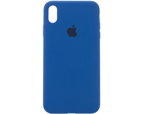 Чохол Silicone Case Full Protective iPhone XS Max navy blue PLS-00-00071843