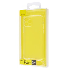 Чохол Baseus Simple (TPU) iPhone 12 Pro transparent PLS-00-00070801