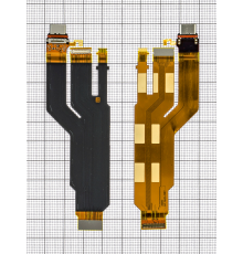 Шлейф Sony F8332 Xperia XZ з роз'ємом зарядки (Original) PLS-00-00014485