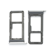 Тримач SIM-карти та карти пам'яті Samsung G950F Galaxy S8 Single Sim silver PLS-00-00023776
