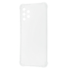 Чохол WXD Silicone 0.8 mm HQ Samsung A325 Galaxy A32 transparent PLS-00-00078477