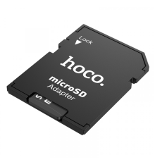 Перехідник Hoco HB22 SD card holder black PLS-00-00085007