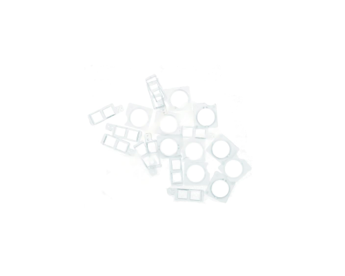 Фіксуюча рамка фронтальної камери та датчика приближення Apple iPhone 8 (10 комплектів) PLS-00-00080043