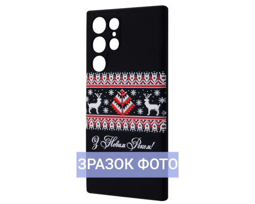 Чохол новорічний (різдвяний) WAVE Christmas Holiday Samsung M336 Galaxy M33 happy new year PLS-00-00100601