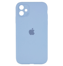 Чохол Silicone Case Квадратні Борти Full Camera iPhone 11 lilac blue PLS-00-00101387