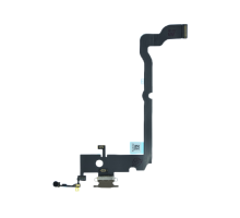 Шлейф iPhone XS Max з роз'ємом зарядки gold (Original Used) PLS-00-00033896