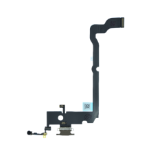 Шлейф iPhone XS Max з роз'ємом зарядки gold (Original Used) PLS-00-00033896