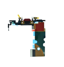 Шлейф iPhone 8 з роз'ємом зарядки red (Original Used) PLS-00-00037640