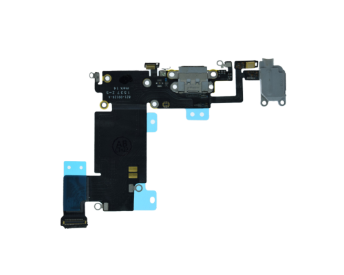 Шлейф iPhone 6S Plus з роз'ємом зарядки gray (Original Used) PLS-00-00096675