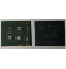 Мікросхема пам'яті Samsung KMGX6001BM-B514, 3/32Gb, BGA 221, Rev. 1.8 (MMC 5.1) (Original Used) PLS-00-00074080