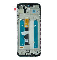 Дисплей Motorola XT2173 Moto G31, G41 з сенсором та рамкою black (Original) PLS-00-00094707