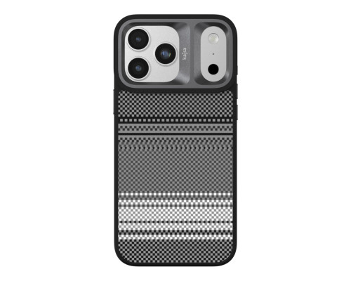 Чохол Kajsa Resort Collection Gradient Stripe with MagSafe для iPhone 17 Pro Max Black B-Ring ma95866_249660 2020000507444