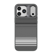 Чохол Kajsa Resort Collection Gradient Stripe with MagSafe для iPhone 17 Pro Grey B-Ring ma95867_249671 2020000507468