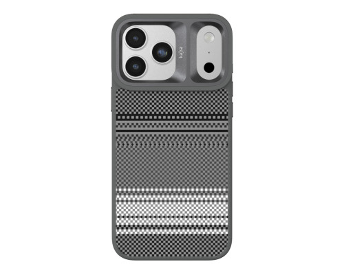 Чохол Kajsa Resort Collection Gradient Stripe with MagSafe для iPhone 17 Pro Grey B-Ring ma95867_249671 2020000507468