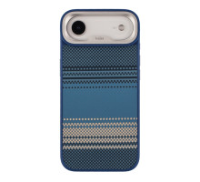 Чохол Kajsa Resort Collection Gradient Stripe with MagSafe для iPhone 17 Air Blue O-Ring ma96250_249676 2020000507536