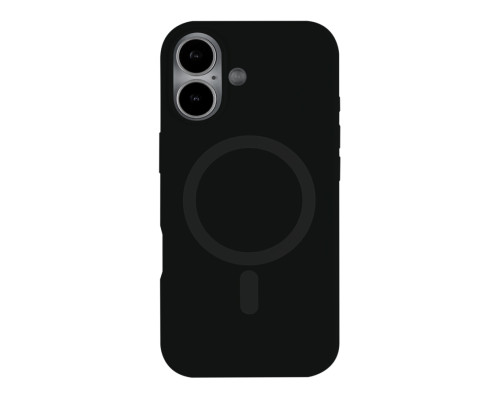 Чохол Glow Silicone Case with Magsafe для iPhone 17 Black ma37986_3666765 2020000502296