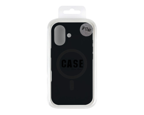 Чохол Glow Silicone Case with Magsafe для iPhone 17 Black ma37986_3666765 2020000502296