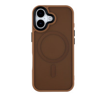 Чохол TPU+PC ShadowMat with MagSafe для iPhone 17 Brown ma38953_3869058 2020000497776