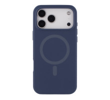 Чохол Glow Silicone Case with Magsafe для iPhone 17 Pro Max Dark blue ma37989_3666797 2020000502074