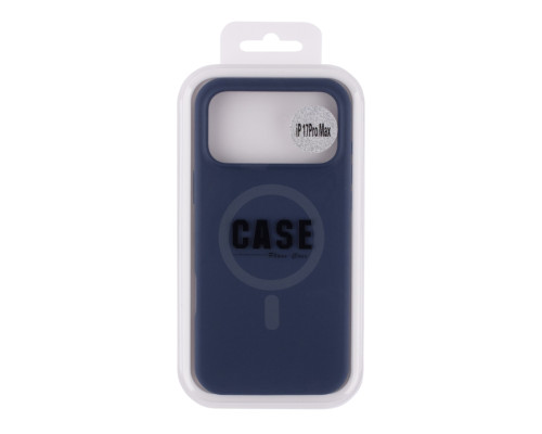 Чохол Glow Silicone Case with Magsafe для iPhone 17 Pro Max Dark blue ma37989_3666797 2020000502074