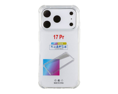 Чохол TPU Virgin Hard Full Camera для iPhone 17 Pro Transparent ma38110_3667587 2020000491750
