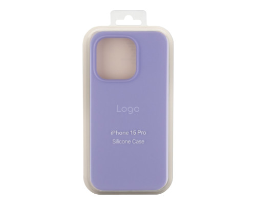 Чохол Silicone Case Full Size (AA) для iPhone 15 Pro М'ята упаковка 39.Elegant Purple ma34471_3341173 2020000508892