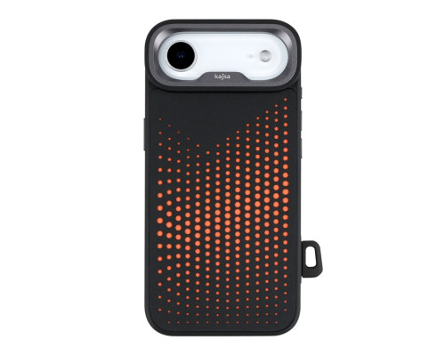 Чохол Kajsa Splendid Collection Circle with MagSafe для iPhone 17 Air Black O-Ring ma129243_333647 2020000508953