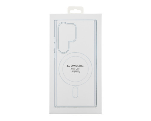 Чохол TPU Clear Case with MagSafe для Samsung Galaxy S26 Ultra 5G (S948) Transparent ma38671_3867878 2020000491705