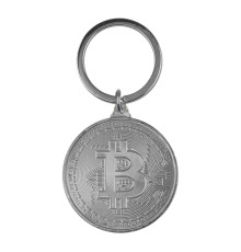 Брелок Bitcoin Срібло ma38796_3868341