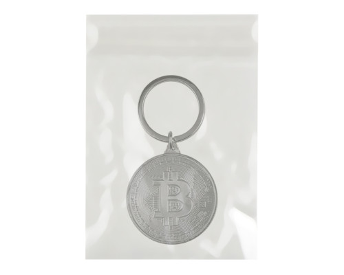 Брелок Bitcoin Срібло ma38796_3868341