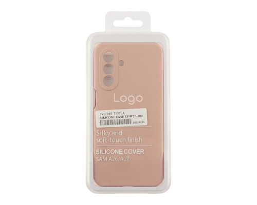 Чохол Liquid Silicone (AA) Full Camera для Samsung Galaxy A17 (A175)/A17 5G (A176) 19.Pink Sand ma38188_3667802 2020000509745