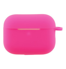 Футляр Silicone Case with hook для Airpods Pro 3 38.Shiny pink ma38720_3867994