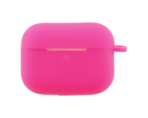 Футляр Silicone Case with hook для Airpods Pro 3 38.Shiny pink ma38720_3867994