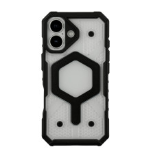 Чохол TPU+PC ArmorHex Magnetic Case для iPhone 17 Transparent Black ma38104_3667571 2020000496465