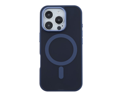 Чохол TPU+PC Goldencis Matte with MagSafe для iPhone 17 Pro Dark Blue ma39001_3869531 2020000496762