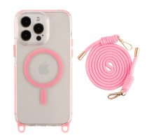 Чохол TPU+PC LanyardCase with MagSafe для iPhone 17 Pro Max Pink ma39121_3869970 2020000499817