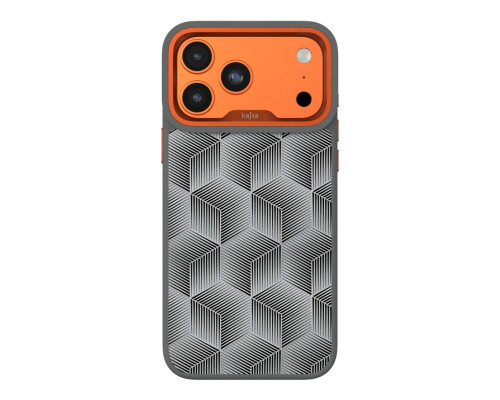 Чохол Kajsa Splendid Collection 3D Cube Pattern with MagSafe для iPhone 17 Pro Max Mix O-Ring ma240162_634085 4894505241602