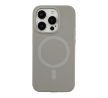 Чохол Glow Silicone Case with Magsafe для iPhone 15 Pro Max Titanium Grey ma36064_3869429 2020000502029