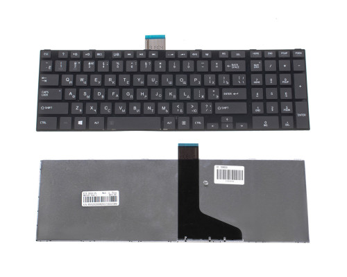 Клавіатура для ноутбука TOSHIBA (L850, L855, L870, L875, P870, P875) rus, black NBB-108620