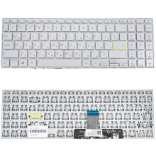 Клавиатура для ноутбука ASUS (X521 series) rus, silver, без фрейма NBB-115737