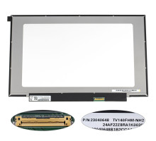 Матриця 14.0 TV140FHM-NH2 (1920*1080, 30pin(eDP, IPS, 250cd/m2, 16.7M, 45% NTSC), LED, SLIM (без планок та вушок), матова, роз'єм праворуч знизу, дп=220мм, (narrow border)) для ноутбука