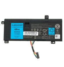 Оригінальна батарея для ноутбука DELL G05YJ (Alienware 14 M14x R3 R4) 11.1V 6400mAh 69Wh Black NBB-120608