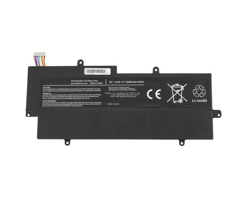 Батарея для ноутбука Toshiba PA5013U-1BRS (Portege: Z830, Z835, Z930, Z935) 14.8V 2900mAh 43Wh Black NBB-124824