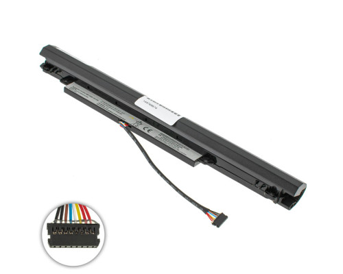 Батарея для ноутбука LENOVO L15S3A02 (IdeaPad: 110-14IBR, 110-15IBR, 110-15ACL) 10.8V 2200mAh 24Wh Black (5B10L04167) NBB-124826